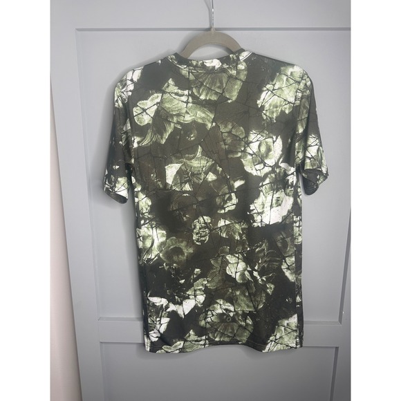 Nike The Nike‎ Tee Floral Print Training T-Shirt Men's Small Green - Picture 7 of 8